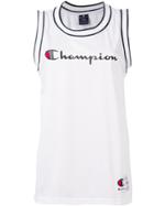 Champion Logo Tank Top - White