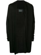10sei0otto Open Front Cardigan - Black