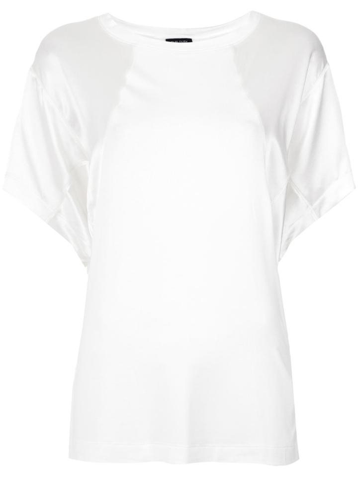 Tufi Duek Wide Sleeves Blouse - White