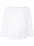 Fabiana Filippi Three-quarters Sleeve Jumper, Women's, Size: 40, White, Cotton