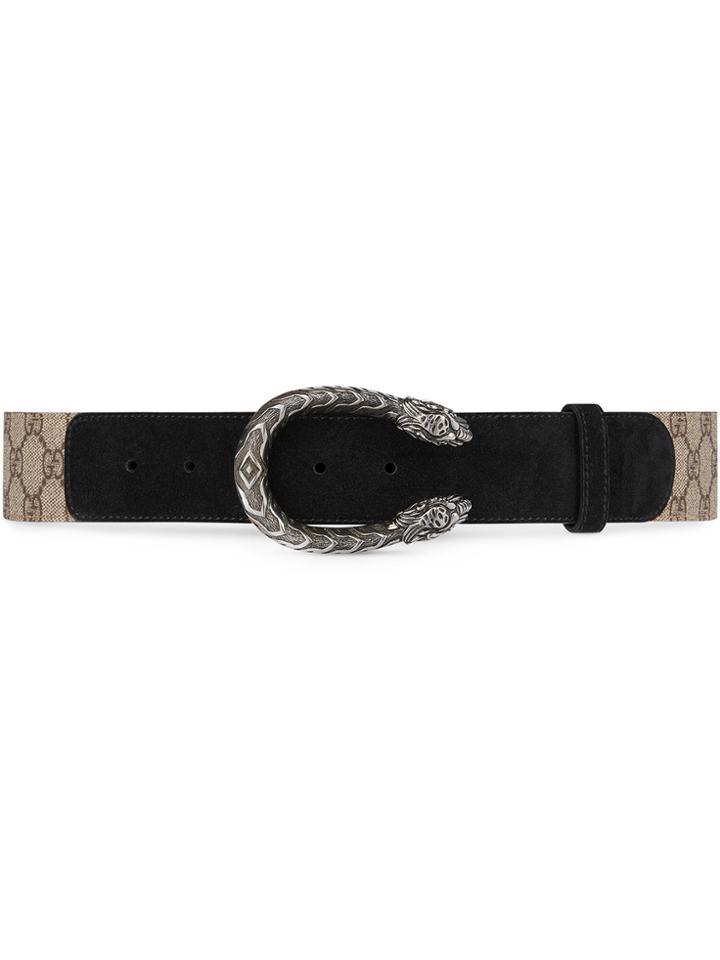 Gucci Dionysus Gg Supreme Belt - Nude & Neutrals