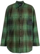 Diesel Checked Casual Shirt - Green