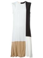 Marni Block Panel Loose Dress, Women's, Size: 42, Silk