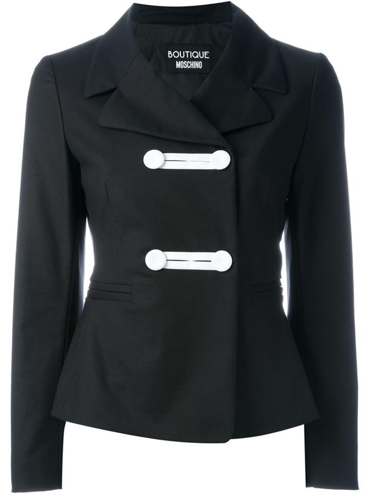 Boutique Moschino Double Breasted Fitted Jacket