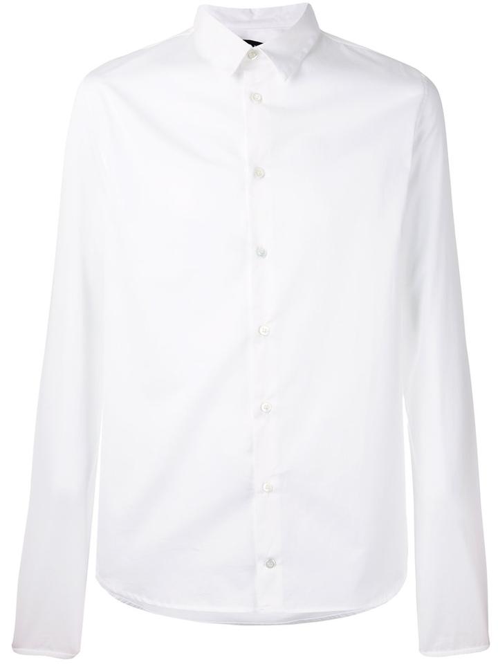 Y / Project - Curved Hem Shirt - Unisex - Cotton - 46, White, Cotton