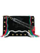 Sonia Rykiel Studded Shoulder Bag - Black