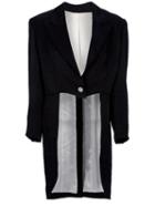 Moschino Vintage Dropped Hem Waistcoat Jacket, Women's, Size: 40, Black