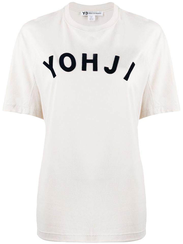 Y-3 Yohji Printed T-shirt - Neutrals