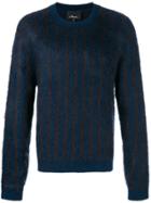 3.1 Phillip Lim Striped Knit - Blue