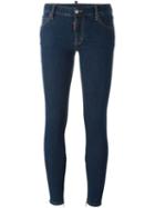 Dsquared2 Skinny Jeans, Women's, Size: 40, Blue, Cotton/spandex/elastane