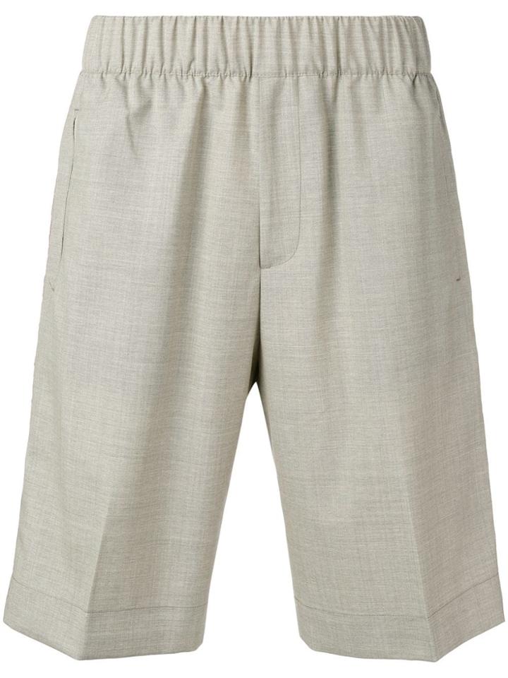 Kappa Side Stripe Bermuda Shorts - Neutrals