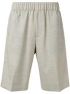 Kappa Side Stripe Bermuda Shorts - Neutrals