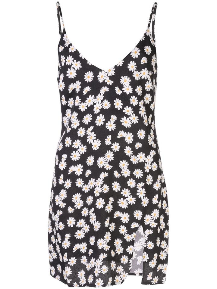 Reformation Marlowe Mini Dress - Black