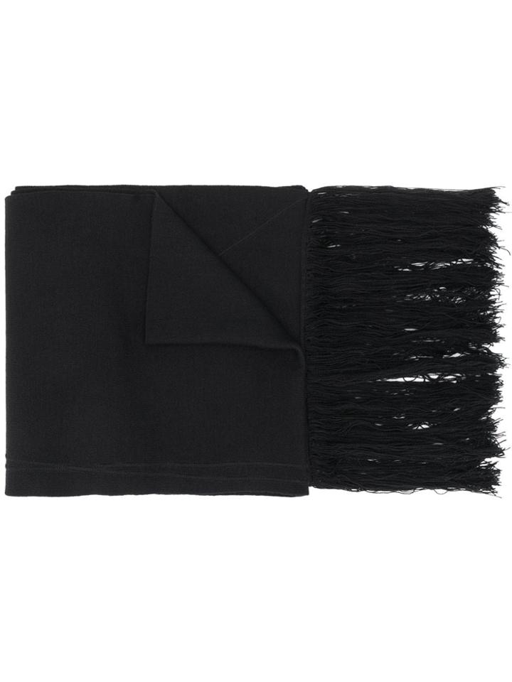 A-cold-wall* Embroidered Logo Scarf - Black