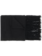 A-cold-wall* Embroidered Logo Scarf - Black
