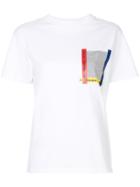 Golden Goose Deluxe Brand Contrasting Pocket Golden T-shirt - White