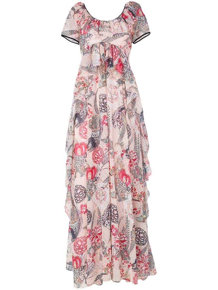 Temperley London Shire Printed Gown - Multicolour