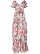 Temperley London Shire Printed Gown - Multicolour