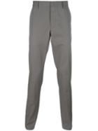 Lanvin Tailored Straight Fit Trousers, Men's, Size: 46, Nude/neutrals, Cotton