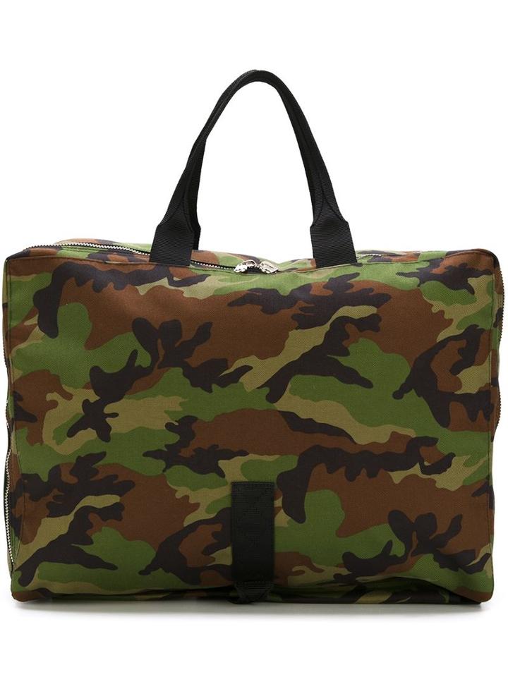 Comme Des Garçons Shirt Camouflage Print Tote