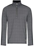 Prévu Prince Of Wales Checked Track Jacket - Blue