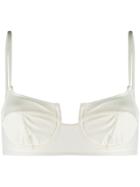 Solid & Striped Harley Bikini Top - White
