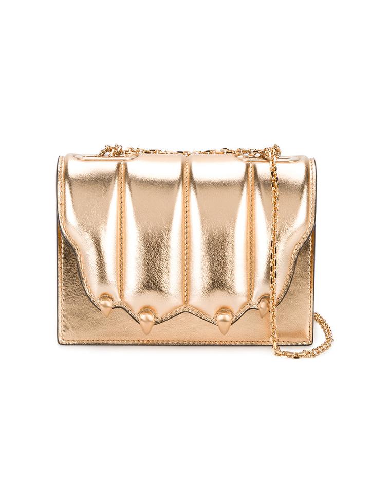 Marco De Vincenzo - Cat's Claw Metallic (grey) Shoulder Bag - Women - Leather - One Size, Women's, Leather