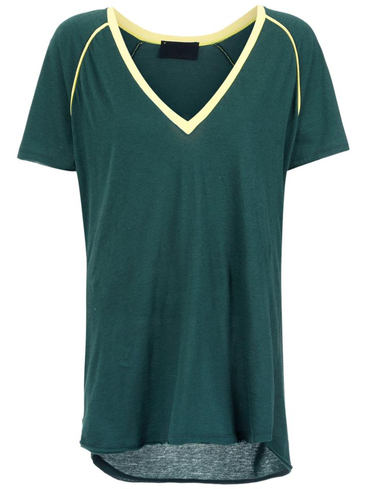 Andrea Bogosian 'brasil' Print T-shirt - Green