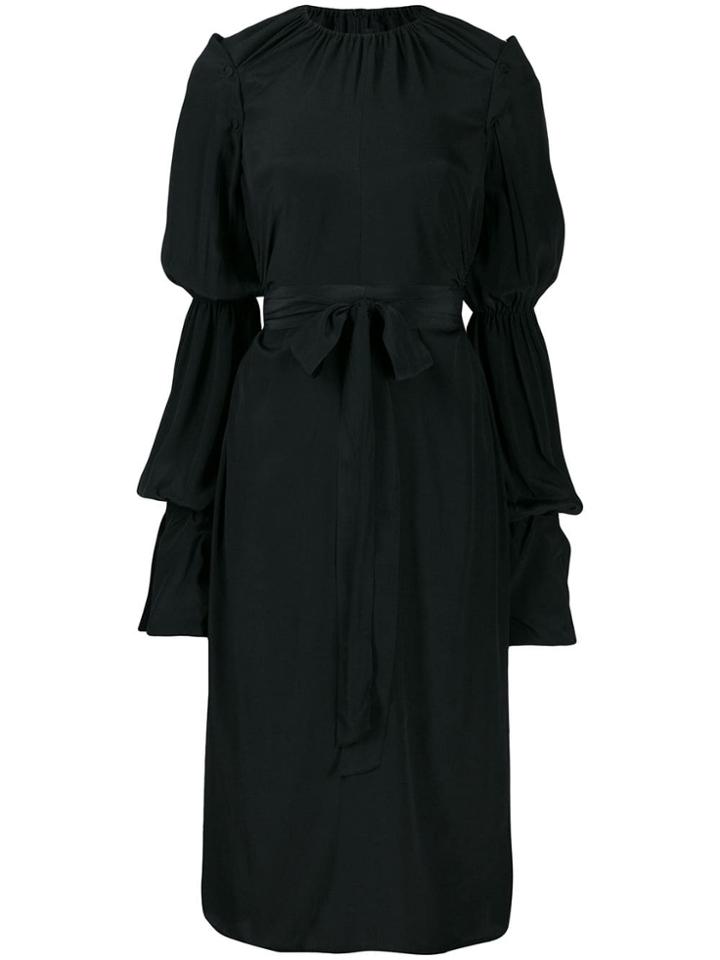 Rokh Cut Out Detail Dress - Black