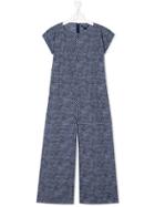 Woolrich Kids Teen Wide Leg Jumpsuit - Blue