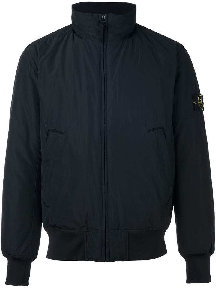 Stone Island High Neck Bomber Jacket