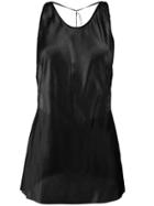 Ann Demeulemeester Backless Blouse - Black