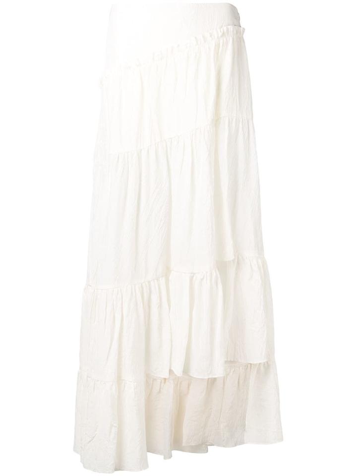 3.1 Phillip Lim Asymmetric Skirt - White
