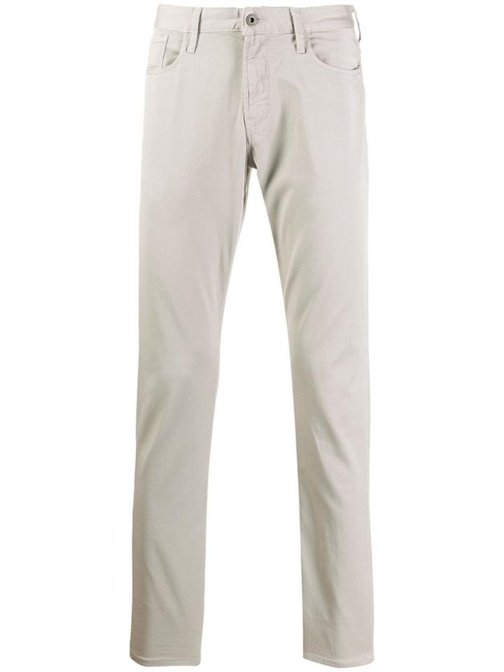 Emporio Armani Active Fit Denim Jeans - Grey