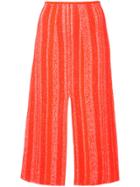 Proenza Schouler Knit Pencil Skirt - Pink & Purple
