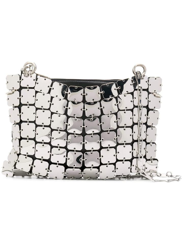 Paco Rabanne Chainmail Shoulder Bag - Silver