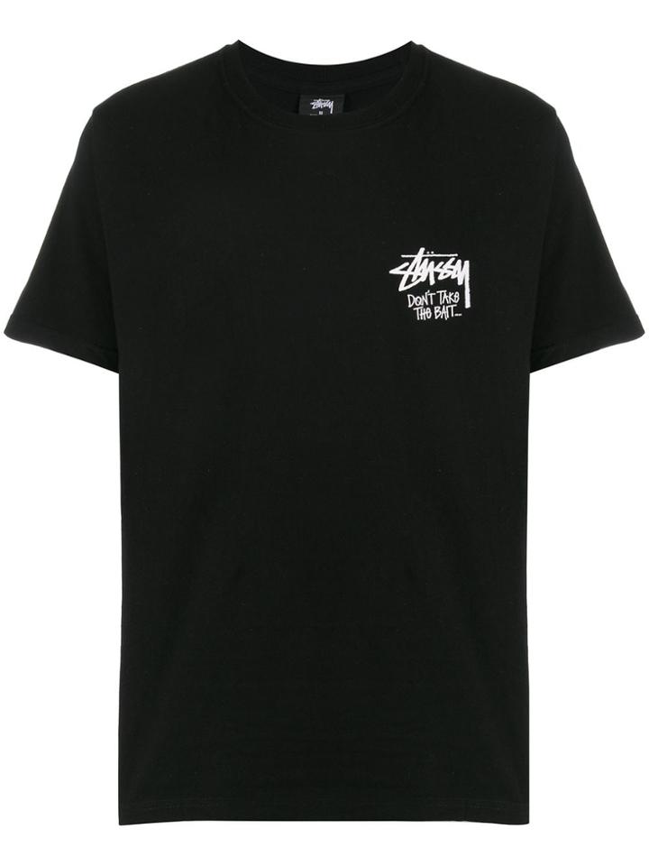 Stussy Don't Take The Bait T-shirt - Black