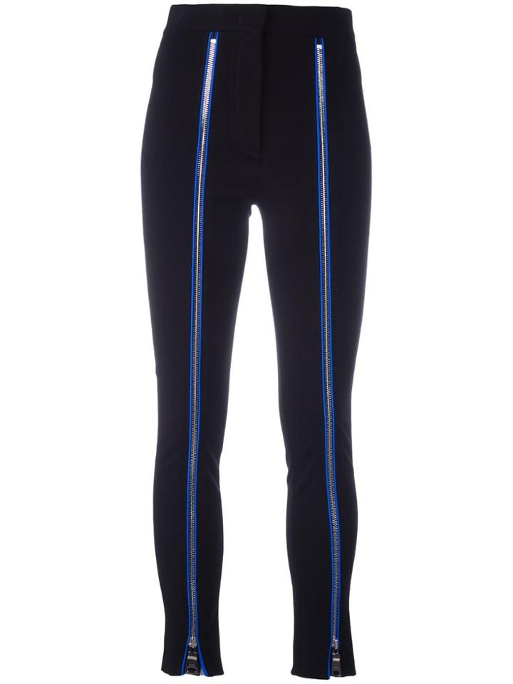 Emilio Pucci Zip Seam Skinny Trousers - Black