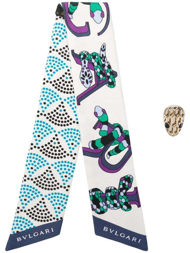 Bulgari Serpenti Forever Scarf - Multicolour
