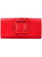 Perrin Paris Le Cabriolet Clutch - Red