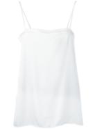 Dkny - Sleeveless Slip Top - Women - Polyester/triacetate/viscose - S, Women's, White, Polyester/triacetate/viscose