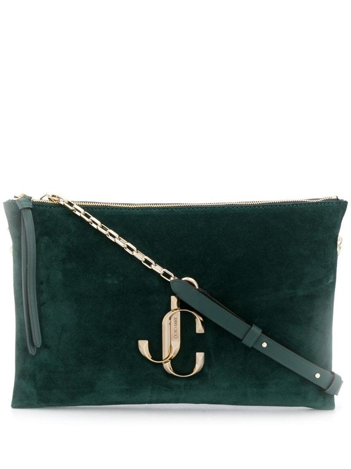 Jimmy Choo Varenne Shoulder Bag - Green