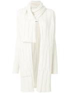 Lost & Found Rooms Scarf Cardigan - Nude & Neutrals