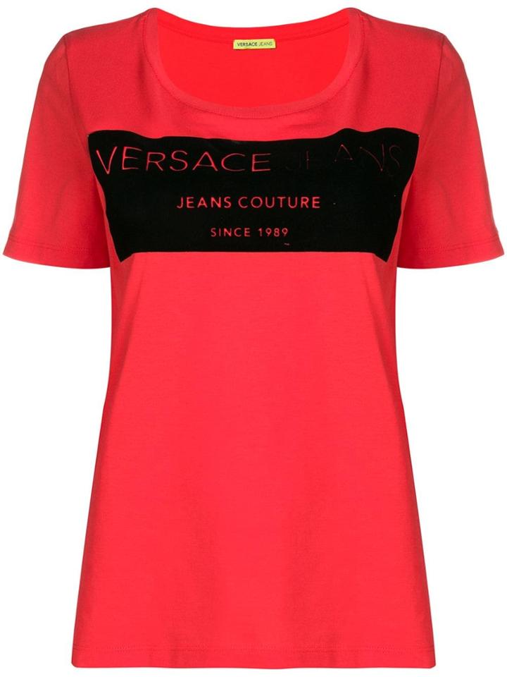 Versace Jeans Basic Logo T-shirt - Pink