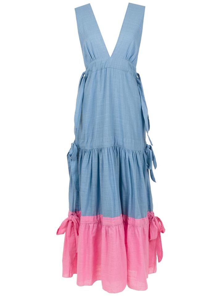 Clube Bossa Bourgen Maxi Dress - Blue
