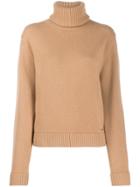 Dsquared2 Ribbed Roll Neck Jumper - Neutrals