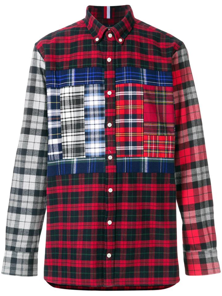 Tommy Hilfiger Classic Patchwork Shirt - Red
