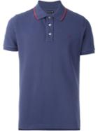 Jacob Cohen Logo Polo Shirt, Men's, Size: Small, Blue, Cotton/spandex/elastane