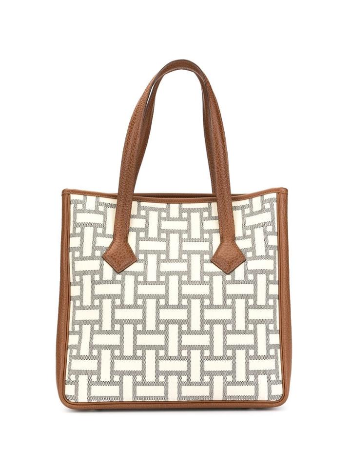 Hermès Pre-owned 2009 Victoria Cabas Tote Bag - Brown