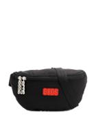 Gcds Branded Belt Bag - Black